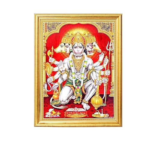 Panchmukhi Hanuman Photo Frame Panchmukhi Hanuman Photo Frame
